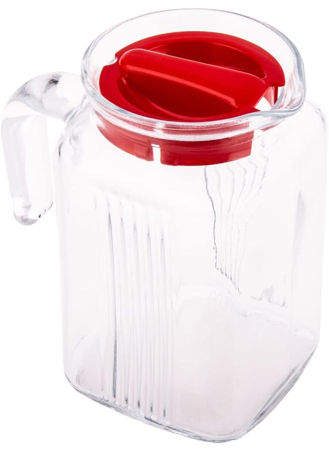 AKDC AKDC Pasabahce Glass Pitcher L(8CM) XW(8CM) XH(14CM) Transparent  - Image 1