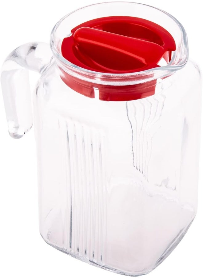 AKDC AKDC Pasabahce Glass Pitcher L(8CM) XW(8CM) XH(14CM) Transparent  - Image 5