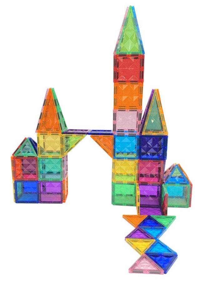 Lerni Toys Magnetic construction set COLORMAG 100 pcs.  - Image 5