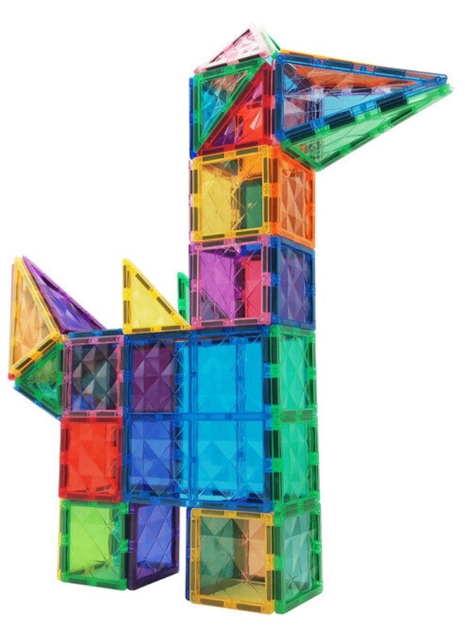 Lerni Toys Magnetic construction set COLORMAG 100 pcs.  - Image 1