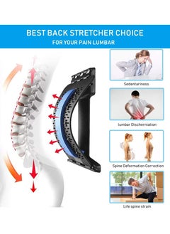YOMA purple and pink Stretcher, Lumbar Back Pain Relief Device(4 Level), Spine Board Deck Multi-Level Back Cracker Lumbar, Pain Relief for Herniated Disc, Sciatica, Scoliosis, Lower and Upper  - Image 4