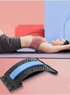 YOMA purple and pink Stretcher, Lumbar Back Pain Relief Device(4 Level), Spine Board Deck Multi-Level Back Cracker Lumbar, Pain Relief for Herniated Disc, Sciatica, Scoliosis, Lower and Upper  - Image 2