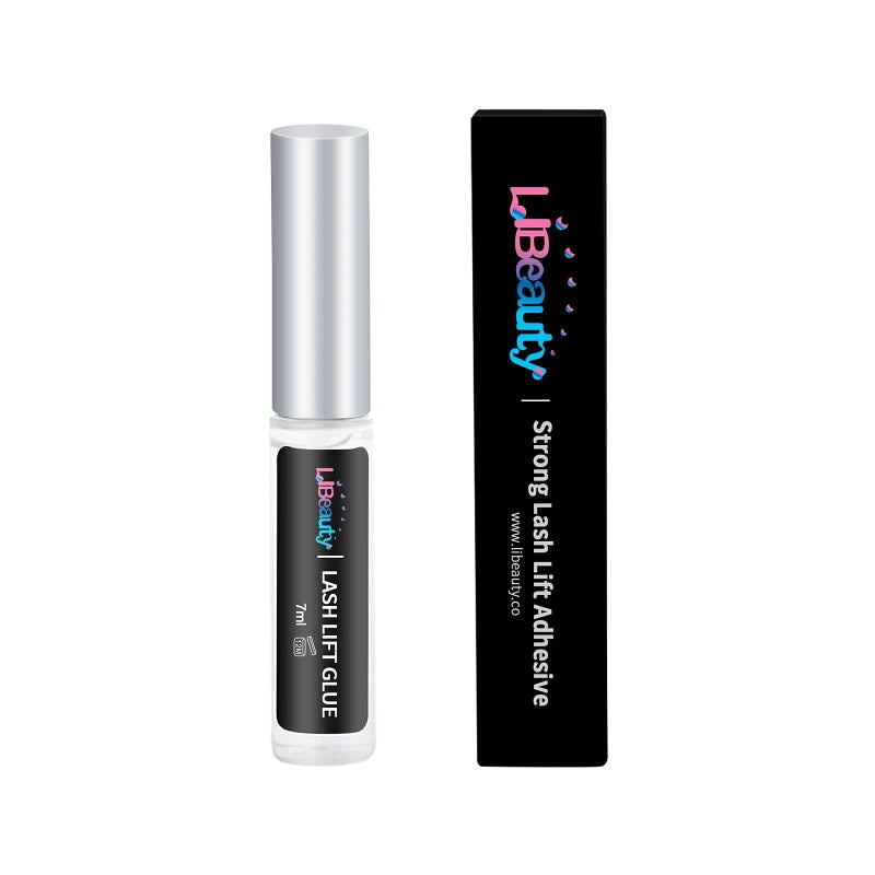 Libeauty Lash Lift Glue, Eyelash Adhesives, Eyelash Perm Glue Strong Sticky Eyelash Lifting Glue for Lash Perming or False Eyelashes Dissolves Quickly in Water - Image 1