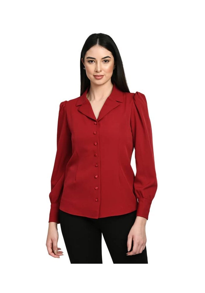 Exude بليزر أحمر للنساء - Image 1