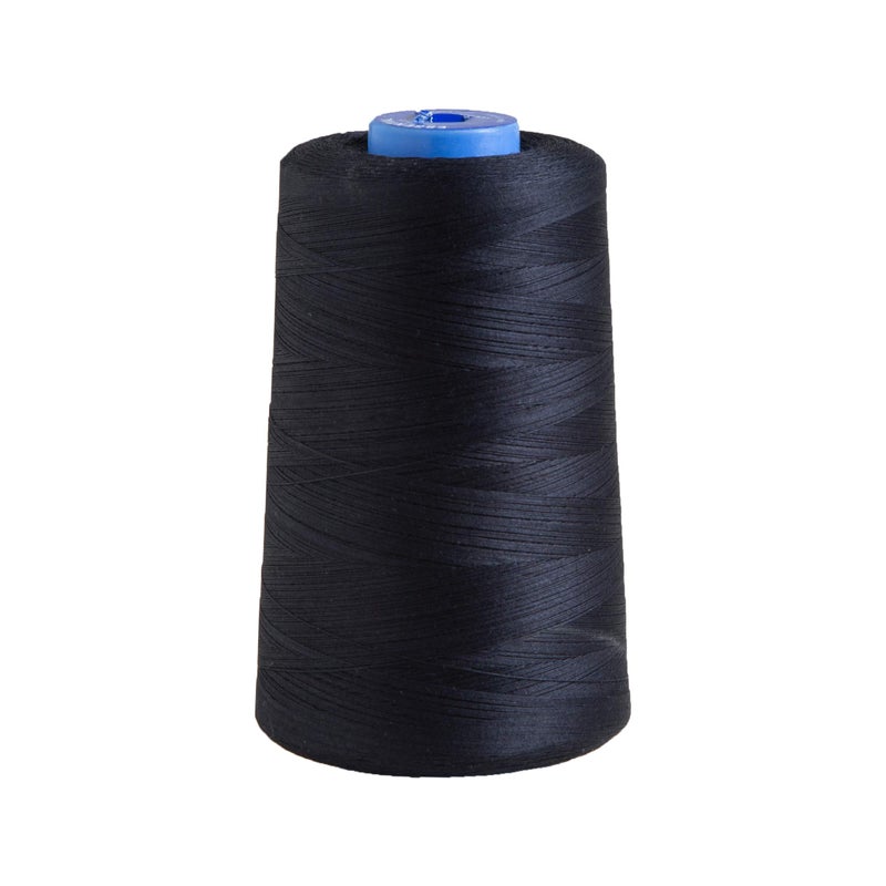 Connecting Threads 100 Cotton Essential Thread 5000 Yard Cone Black