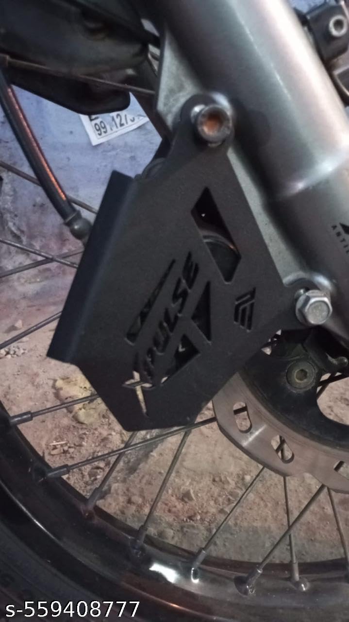 Phantom Hero X-Pulse Disc Brake Cover – Durable Protective Guard Metal Construction | Rust-Resistant Finish | Fits X-Pulse 200/4V | Easy Installation (Black)