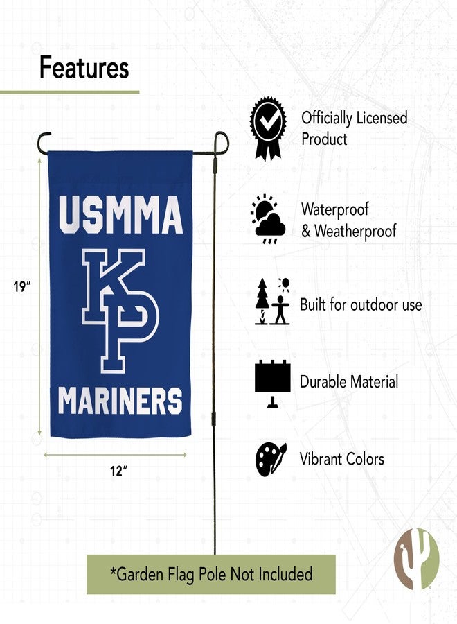 Desert Cactus US Merchant Marine Academy USMMA Garden Flag – 19 x 12 inch USMMA Kings Point Banner, For Outdoor Display and Events (Design A) - Image 4