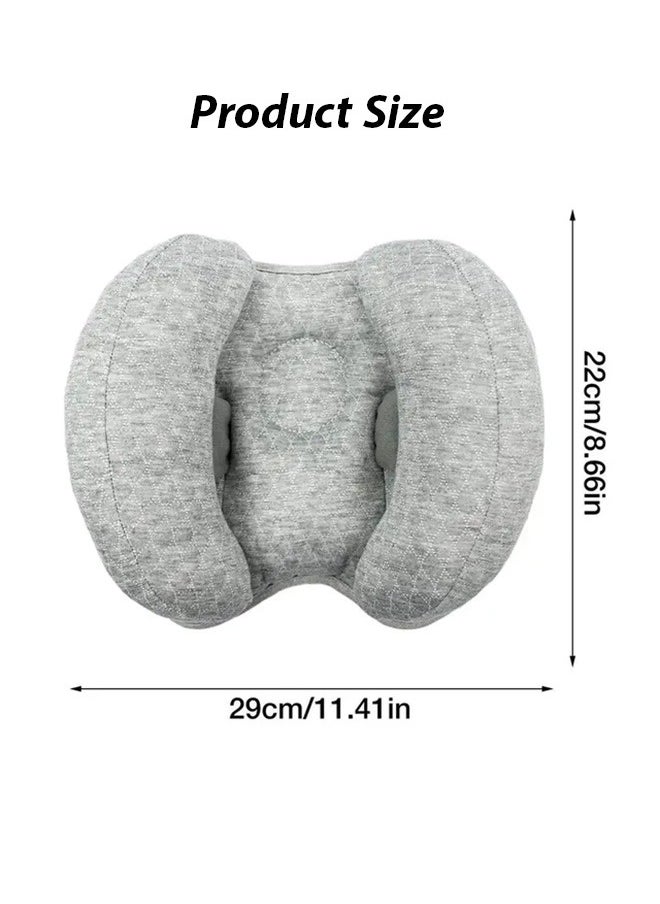 Aissiora Baby Neck Pillow - Car Headrest Pillow for Toddlers - Adjustable Toddler Headrest Neck Support, Baby Neck Pillow, Travel Pillow Headrest for Car Seat  - Image 2