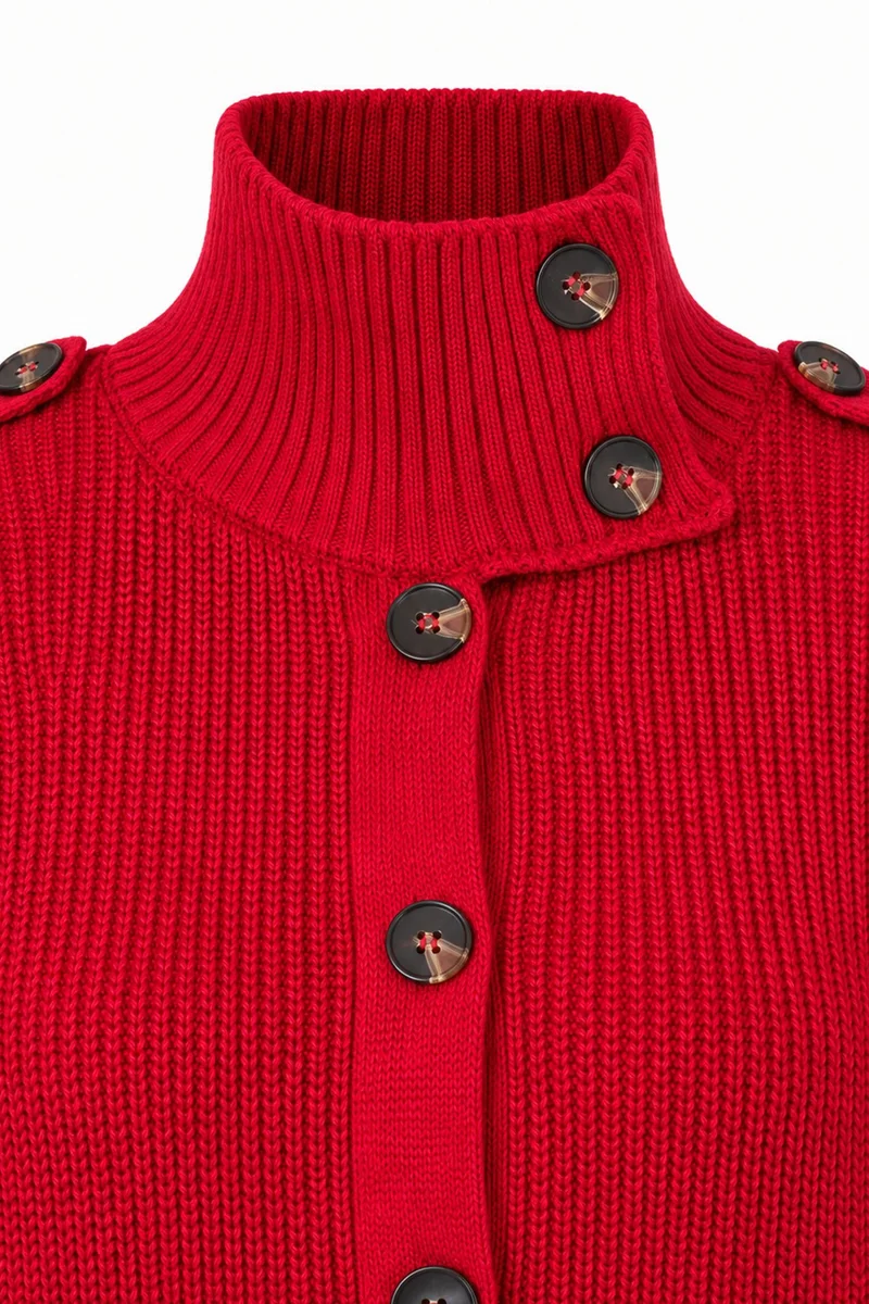 Mixray MIXRAY Open Front Cardigan