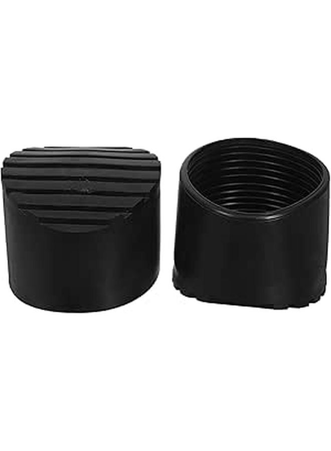 Non Slip Rubber Ladder Feet Covers 2pcs 68mm Diameter Anti Skid Stabilizer Caps - Image 1