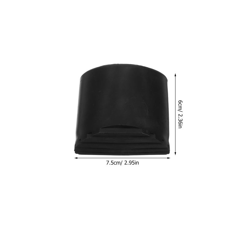 Non Slip Rubber Ladder Feet Covers 2pcs 68mm Diameter Anti Skid Stabilizer Caps - Image 3