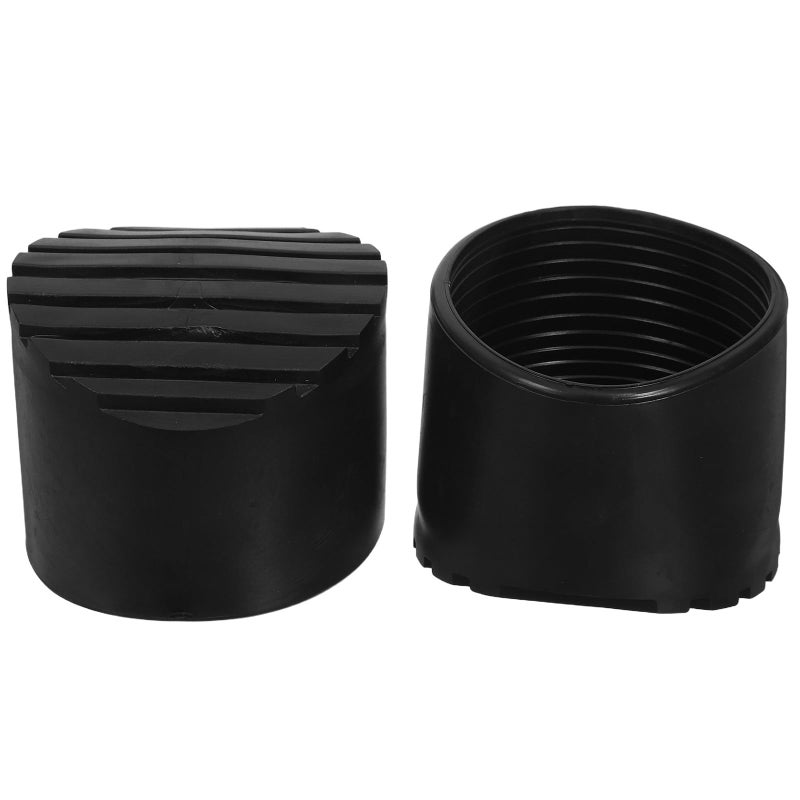 Non Slip Rubber Ladder Feet Covers 2pcs 68mm Diameter Anti Skid Stabilizer Caps - Image 2