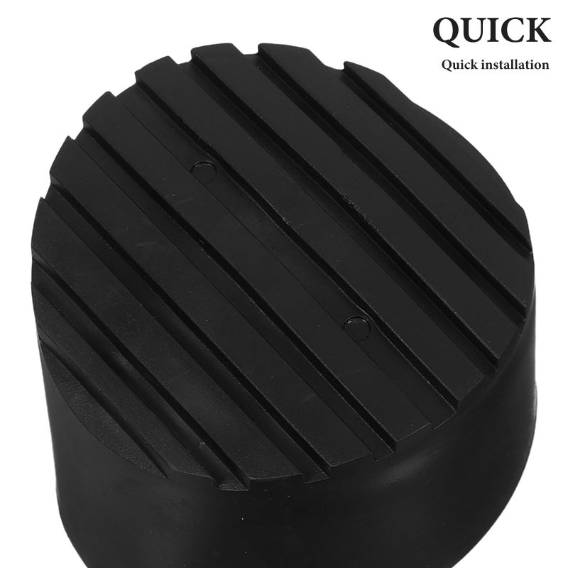 Non Slip Rubber Ladder Feet Covers 2pcs 68mm Diameter Anti Skid Stabilizer Caps - Image 4