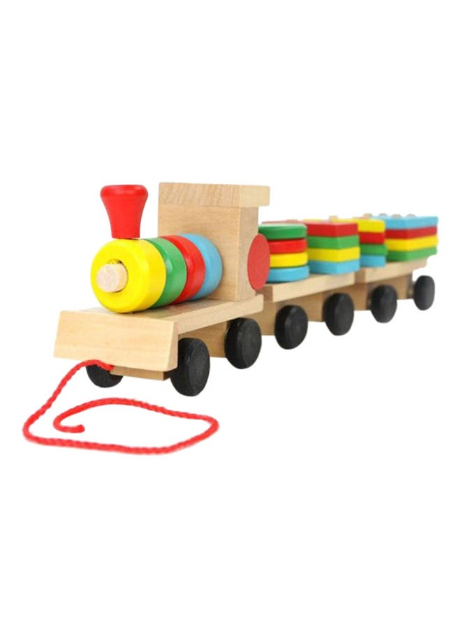 Small Wooden Train And Dragging  - Image 1