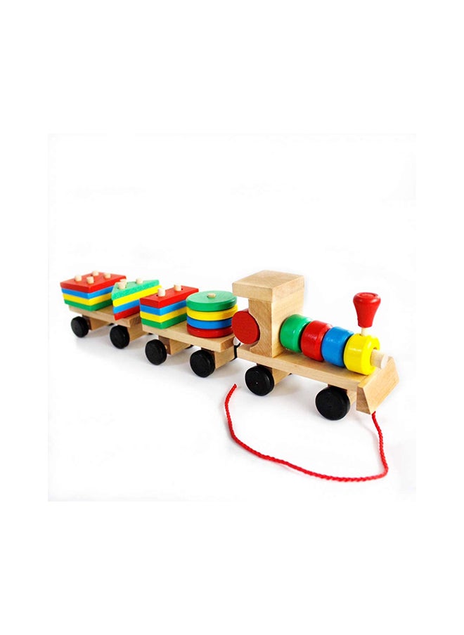 Small Wooden Train And Dragging  - Image 2