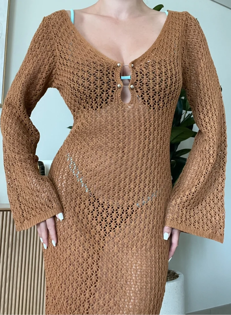 Itty Bitty Kinis Ziggy dress brown