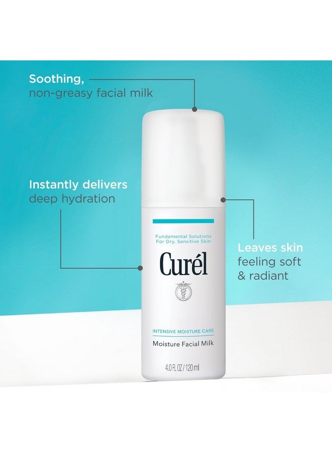 مرطب الوجه بالحليب للعناية بالبشرة اليابانية من كيورل، لوشن يومي للوجه للبشرة الجافة والحساسة، متوازن الحموضة، كريم وجه متقدم للعناية بالسيراميد بدون كحول مجفف، 113 مل - Image 3