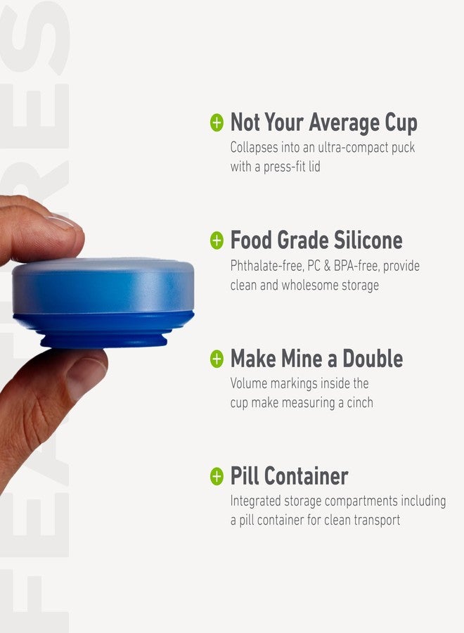 humangear GoCup | Compact Storage | On the Go Cup | BPA-free, PC-free, Phthalate-Free, Small (4 fl.oz/118ml), Green - Image 5