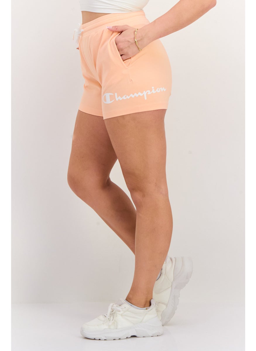 Champion Women Sportswear Fit Training Short, Peach  - Image 2