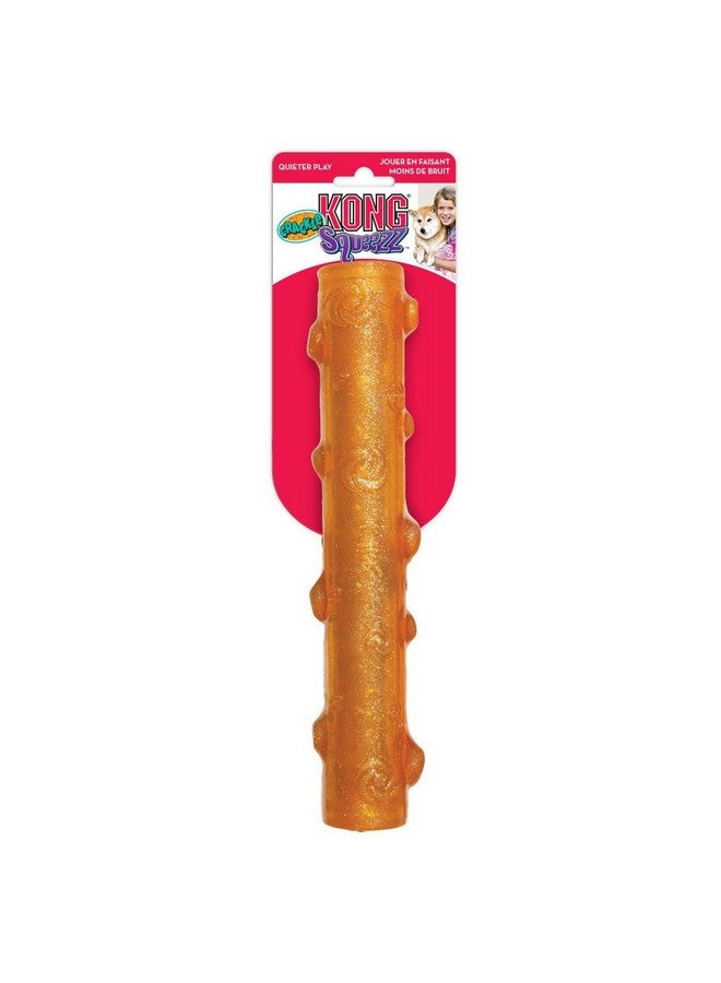 كونج - Squeezz Crackle Stick - لعبة قوية للكلاب للاستخدام الداخلي/الخارجي (ألوان متنوعة) - للكلاب الكبيرة - Image 4