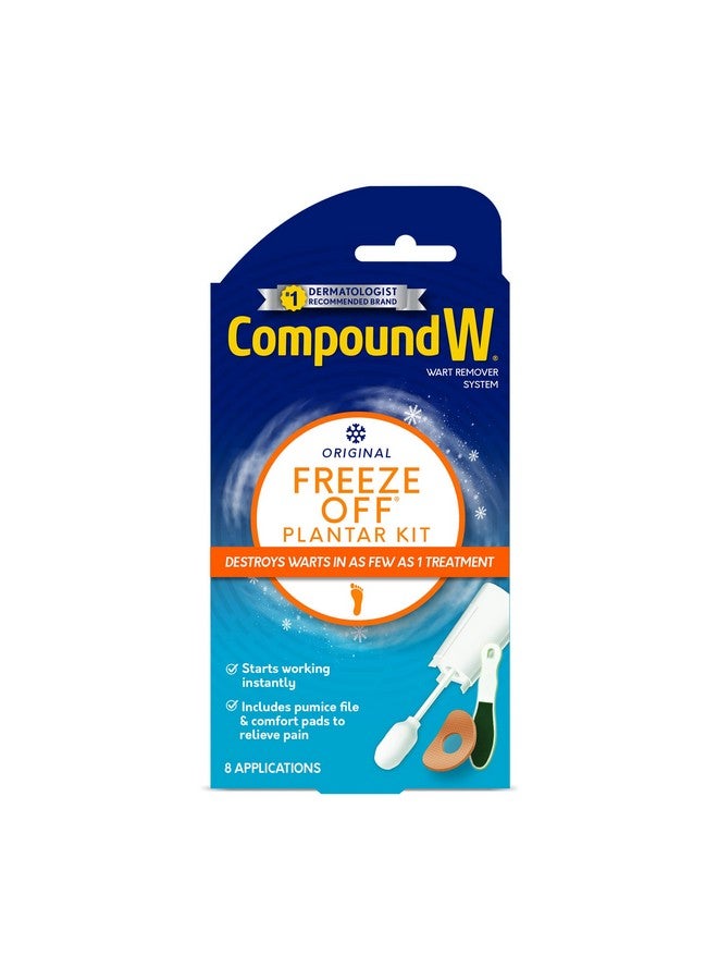 Compound W Freeze Off Plantar Wart Remover Kit, 8 Applications,1 Count (Pack Of 1) - Image 1