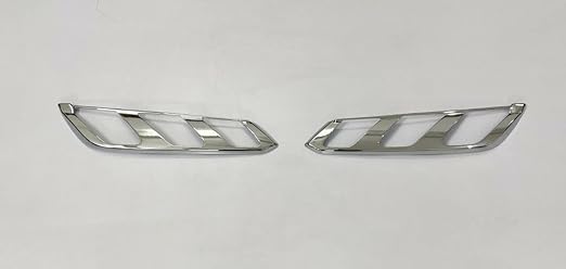 TRENDWALA Full Chrome Head-Light Strips/Frame for Grand Vitara (Set of 2-pcs) - Image 3