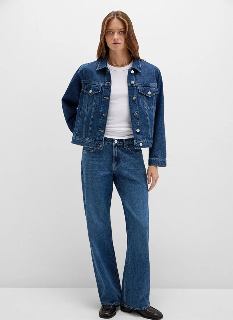 مافي Ruby Iconic Koyu Denim Shirt