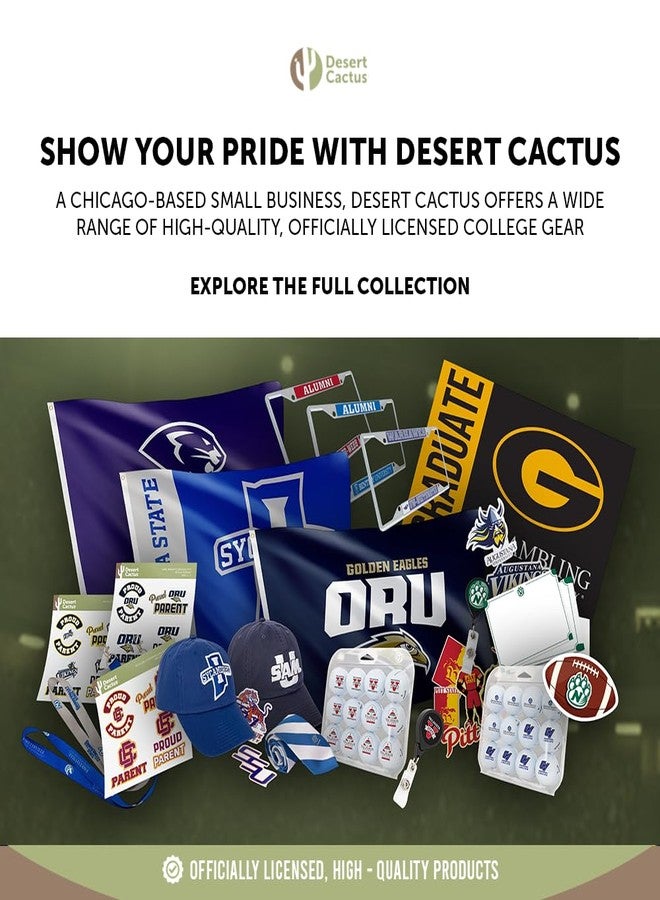 Desert Cactus Duke University License Plate Frame Blue Devils Metal Car Tag Holder for Front or Back of Car Officially Licensed (Silver Frame - Alumni - Black) - Image 5