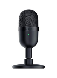 Seiren Mini Ultra Compact Condenser Microphone, Ultra-Precise Supercardioid Pickup Pattern, Professional Recording Quality, Ultra-Compact Build, Shock Resistant -  Black