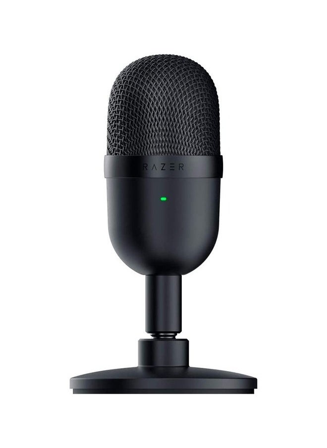 Generic - Seiren Mini Ultra Compact Condenser Microphone, Ultra-Precise Supercardioid Pickup Pattern, Professional Recording Quality, Ultra-Compact Build, Shock Resistant -  Black - Image 1