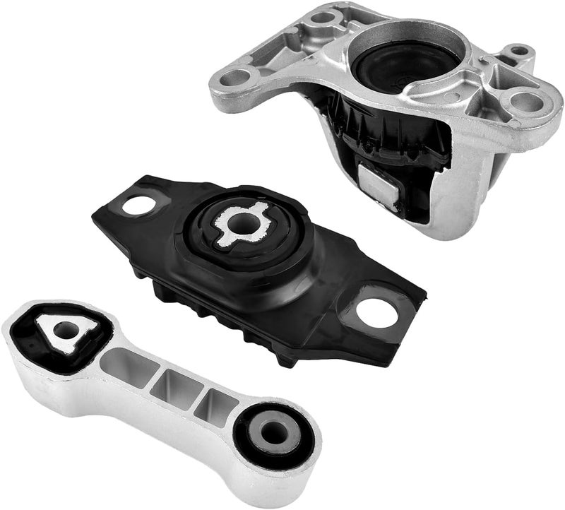 Flynsu Engine Motor Transmission Mount Set for 2012-2018 Fiat 500 1.4L Turbo Automatic - Image 4