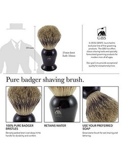 .B.S Men'S Shaving Kit Black Matte Double Edge Butterfly Razor With Travel Case And Blades Shaving Brush Shaving Soap Mug With Knob Handle Dual Stand Brush - pzsku/Z47C61B934C4A87E1A95AZ/45/_/1696071952/379a4c34-5716-44af-a1f8-746aa2c4a798