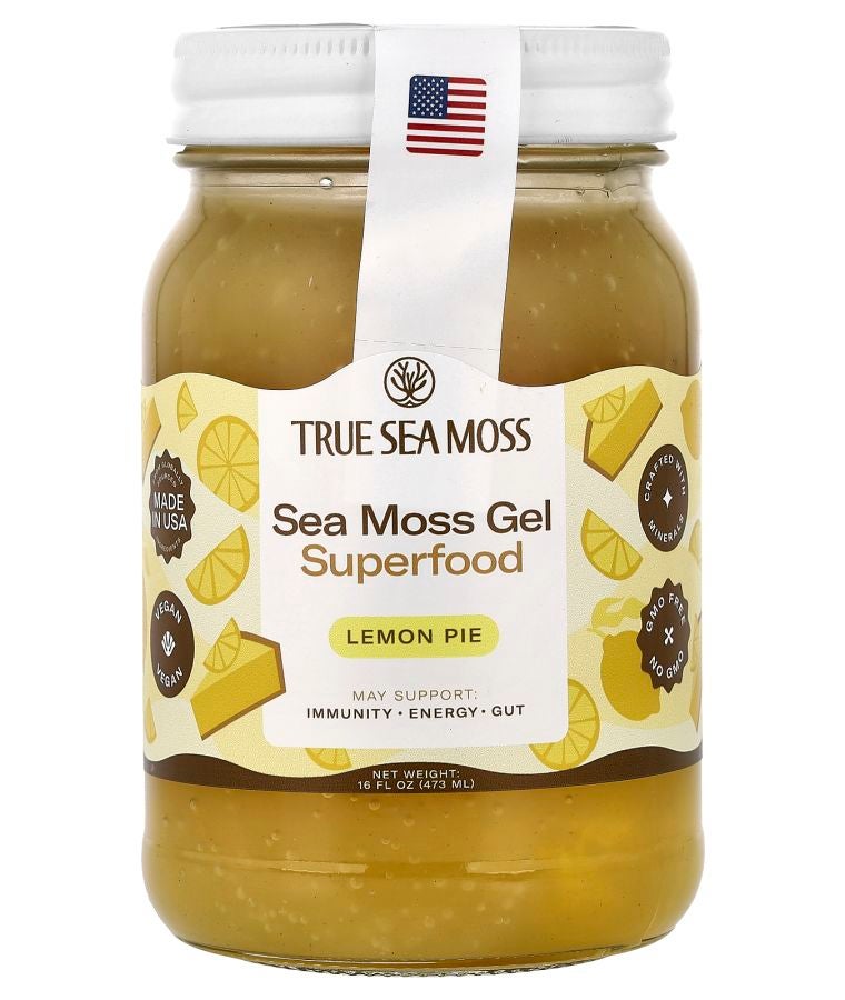 Sea Moss Gel Superfood Lemon Pie 16 fl oz (473 ml)