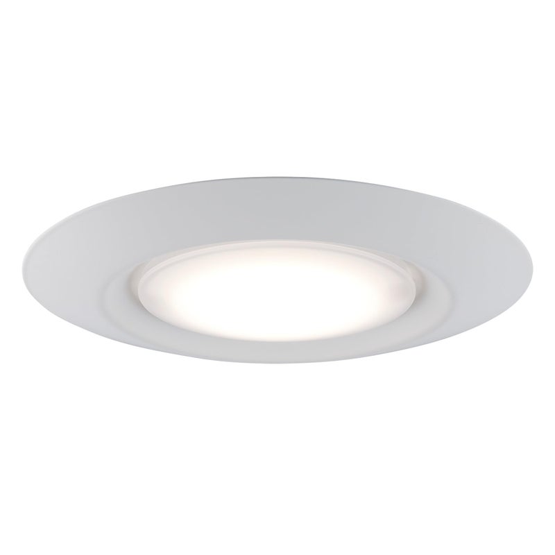 Trans Globe Lighting LED300211 WH One Light LED Ceiling Flush Mount I in a White Finish I Modern Contemporary Light Fixture I
