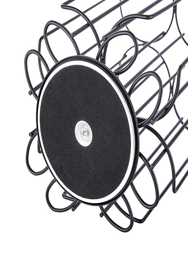 Frcctre Metal Cocktail Capsule Holder Capsules Storage Carousel Organizer, Compatible with Bartesian Cocktail Capsules, Hold Up to 32 Capsule Pods - Image 3