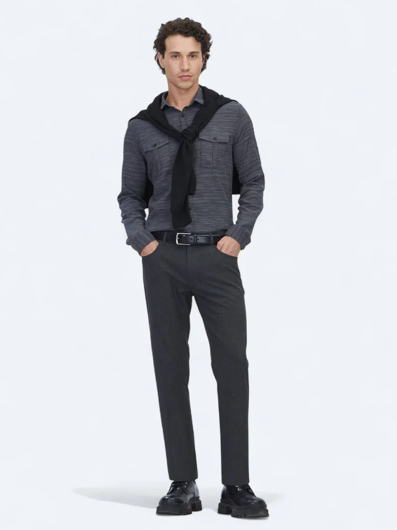 كيب قميص قطني مخلوط بقصة عادية من هارد كول