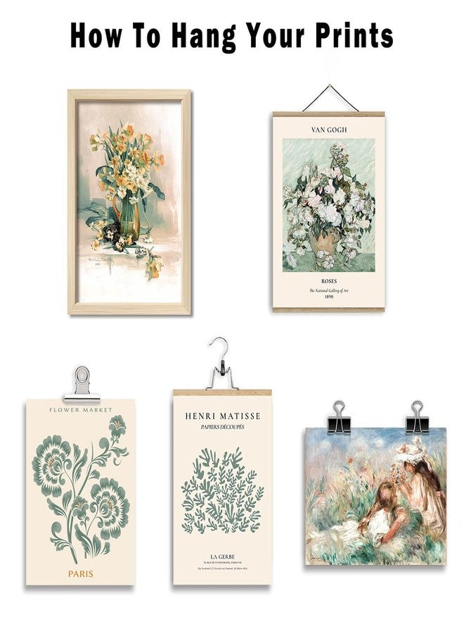 ANERZA 16 PCS Sage Green Wall Art Decor, Matisse Wall Prints for Bedroom, Abstract Posters for Room Aesthetic, Wall Collage Kit Pictures for Living Room, Eclectic Boho Vintage Dorm Gallery Home Decor - Image 4