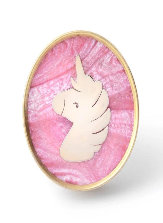 Look Mumma Set of 4 Premium Gold-Plated Knobs - Unicorn, Elephant, Dinosaur, and Bunny Designs - Image 2