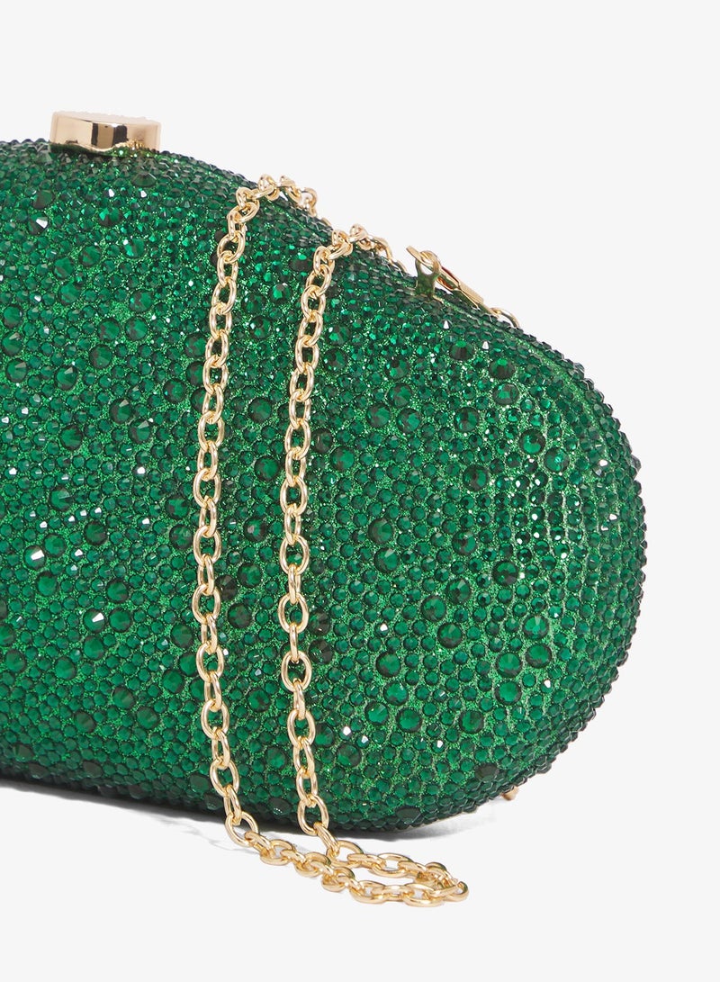 Ella Limited Edition Shimmer Metallic Clutch Statement - Image 4