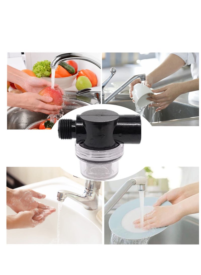 SYOSI 2 Pcs Twist-On Pipe Water Pump Strainer, RV Water Pump Filter Compatible With Shurflo Or Wfco,1/2 Inch Npsm Inlet/Outlet With 80 Mesh Stainless Steel Filter Screen For RV Marine Replacement - Image 5