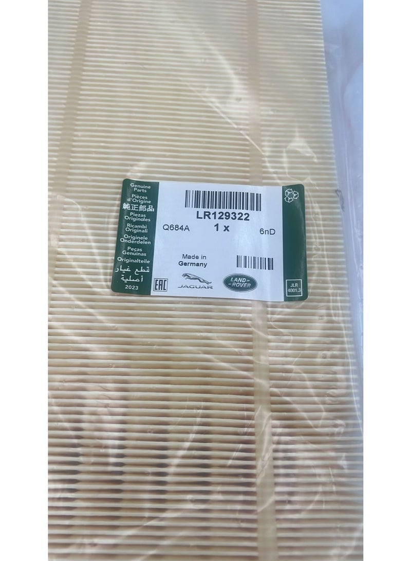 Land Rover LR129322 Air Filter - Image 1