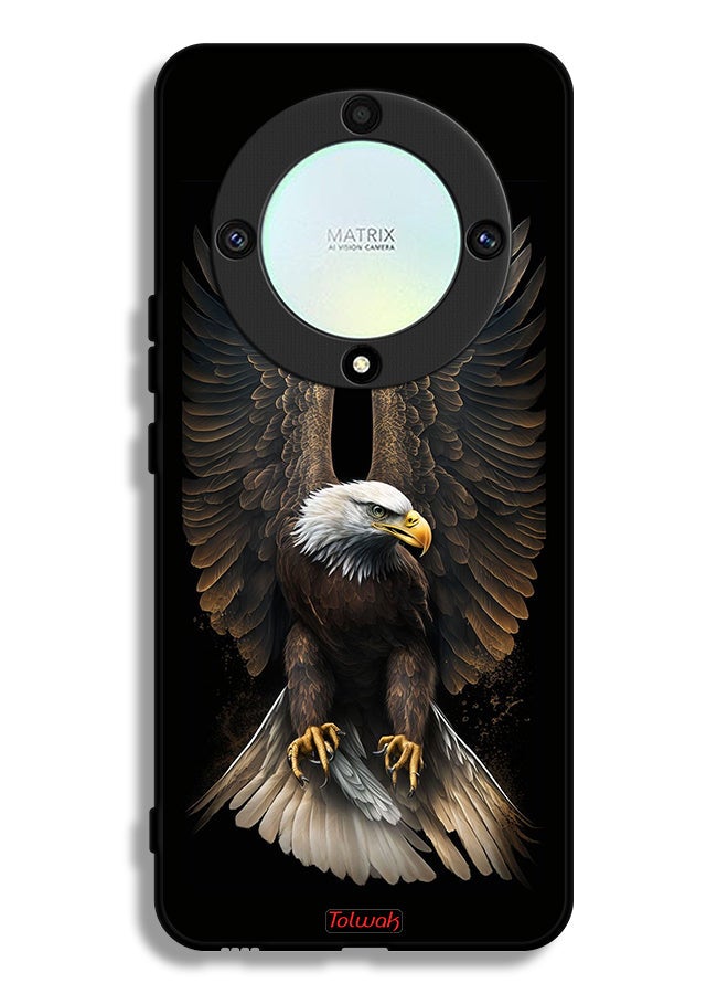 Tolwak Honor X9a Protective Case Cover Eagle Spread Wings - Image 1