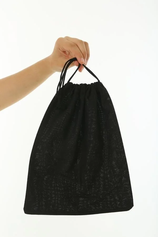 باجهاشتاج Black Cloth Pouch (3 Pieces) 20 cm x 30 cm