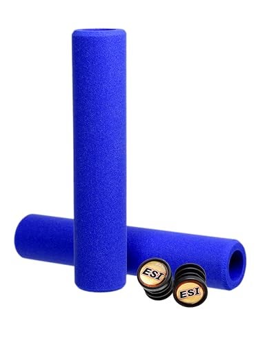 ESI Grips ESI Racer's Edge MTB Grip - Thin and Light Handlebar Grips - Extra Light Bike Grips, Blue - Image 5