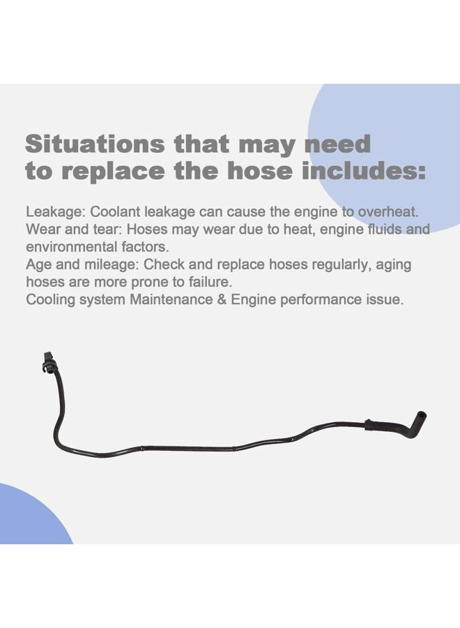 CULMKARI Throttle Body Inlet Heater Pipe Hose 25192905 Fit 2011-2018 Chevy Cruze Sonic 1.8L 1.6L - Image 4