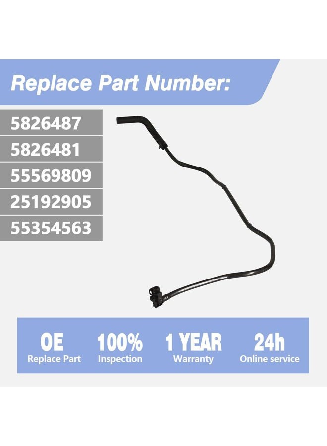 CULMKARI Throttle Body Inlet Heater Pipe Hose 25192905 Fit 2011-2018 Chevy Cruze Sonic 1.8L 1.6L - Image 3