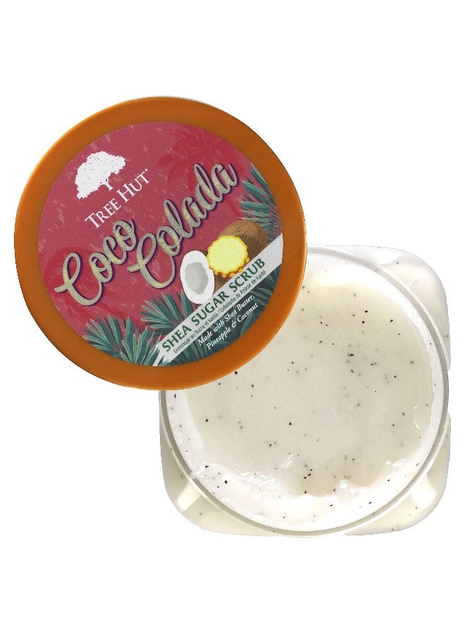 Treehut Tree Hut, Shea Sugar Scrub, Coco Colada , 18 oz (510 g) - Image 3