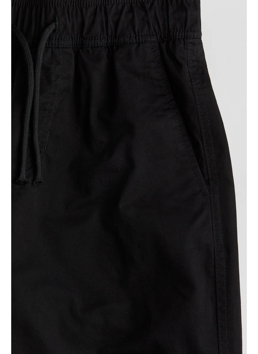 H&M Lined Twill Joggers