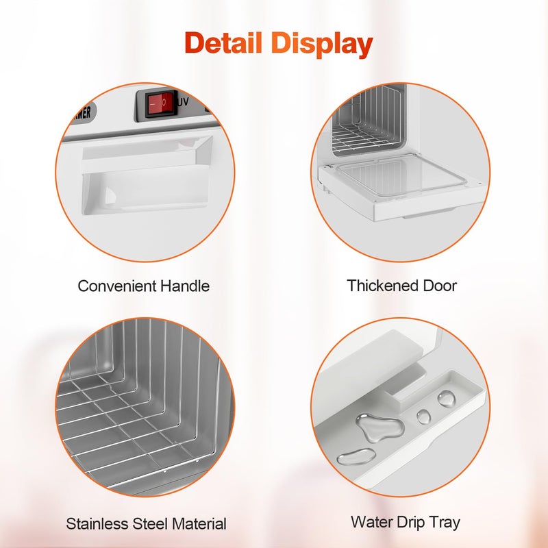 StateRiver Towel Warmer Cabinet, 5L Hot Bath Towel Warmer Heating Use for Facial Spa, Hair Beauty, Salon Equipment and Home - Image 4