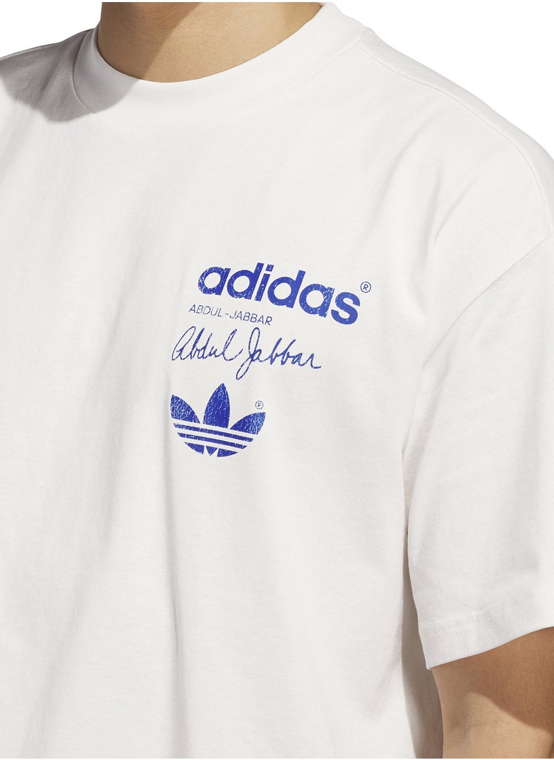 Adidas Kareem Skyhook T-Shirt  - Image 3